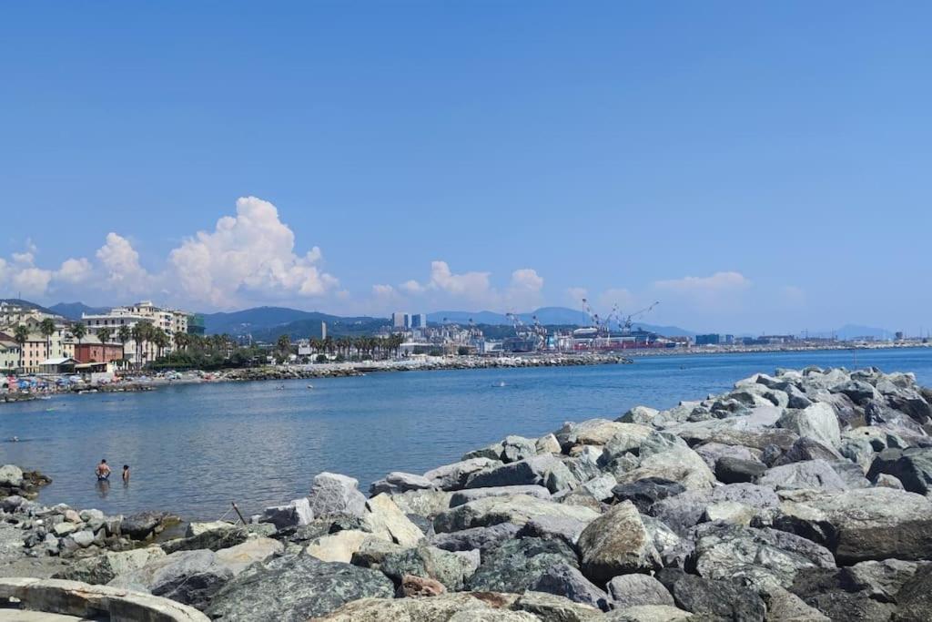 Appartamento Pegli Genua Exterior foto